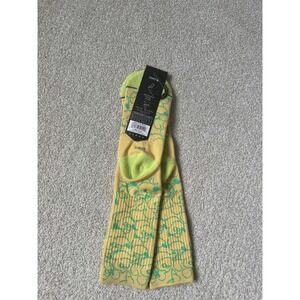 Stance Socks Mens Size L Yellow Disney Mickey Mouse Crew Ribbed Casual
